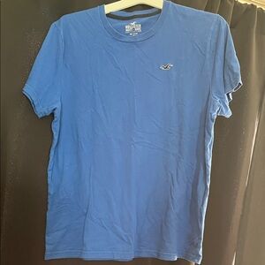 Hollister Solid Royal Blue Short Sleeve Crew T-Shirt